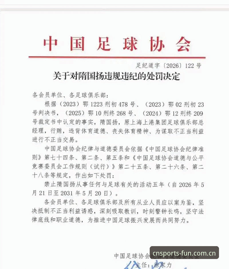 中国足协第三批禁足名单详解与行业影响分析